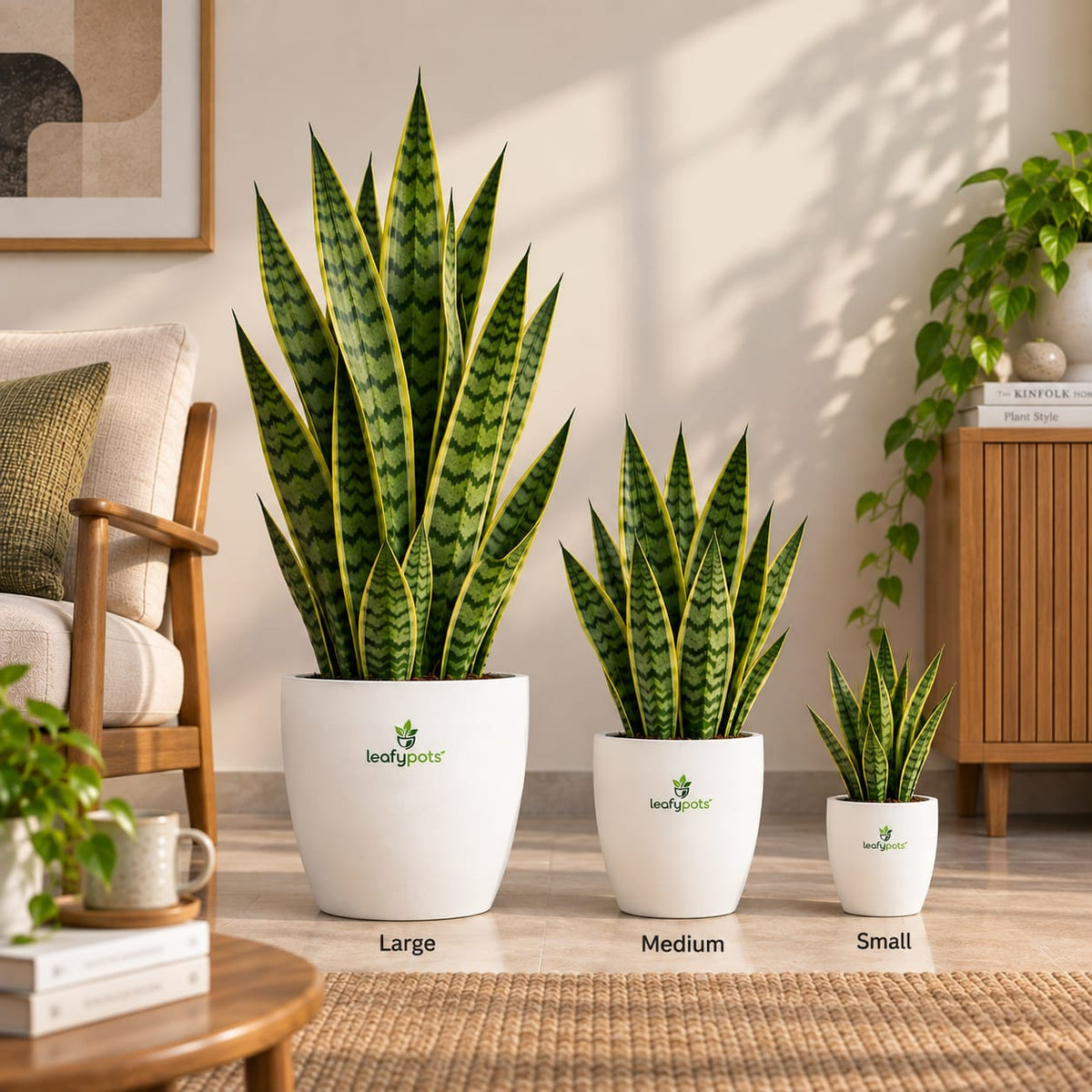 Snake Plant- Air Purifying Plant